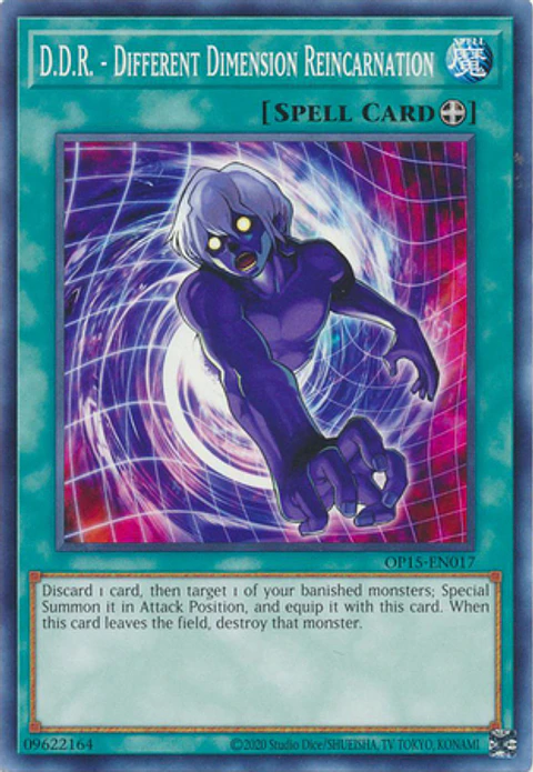 D.D.R. - Different Dimension Reincarnation - OP15-EN017 - Common