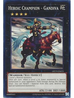 Heroic Champion - Gandiva - OP19-EN025 - Common