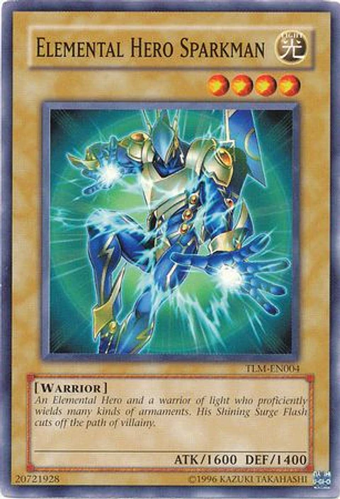 Elemental Hero Sparkman - TLM-EN004 - Common (jugada)