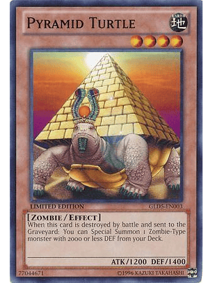 Pyramid Turtle - GLD5-EN003 - Common