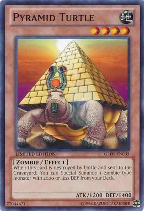 Pyramid Turtle - GLD5-EN003 - Common