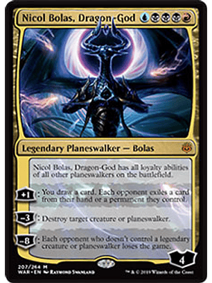 Nicol Bolas, Dragon-God - WAR - M 