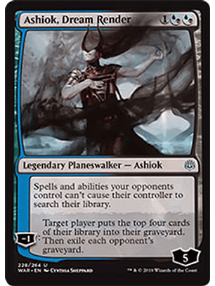 Ashiok, Dream Render - WAR - U 