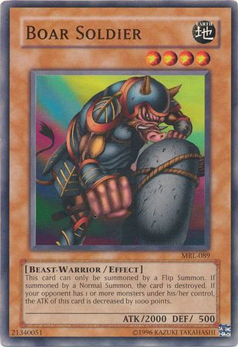 Boar Soldier - MRL-089 - Common
