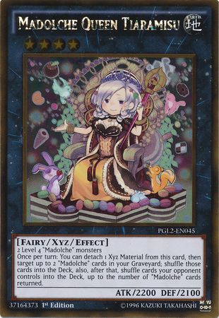 Madolche Queen Tiaramisu - PGL2-EN045 - Gold Rare 1