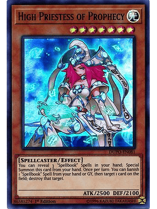 High Priestess of Prophecy - DUPO-EN081 - Ultra Rare