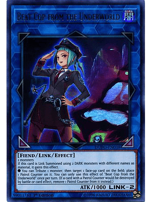 Beat Cop from the Underworld - DUPO-EN038 - Ultra Rare