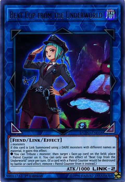 Beat Cop from the Underworld - DUPO-EN038 - Ultra Rare