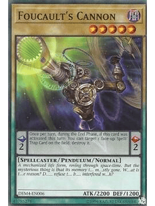 Foucault's Cannon - DEM4-EN006 - Common 