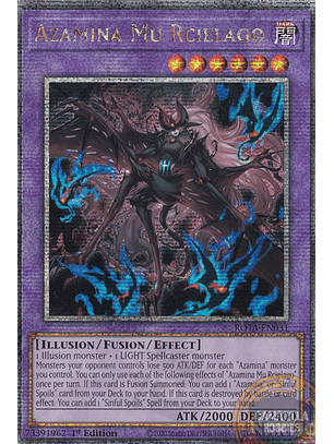 Azamina Mu Rcielago - ROTA-EN031 - Quarter Century Secret Rare