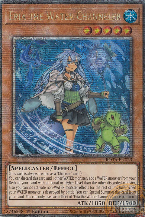 Eria the Water Channeler - ROTA-EN023 - Quarter Century Secret Rare