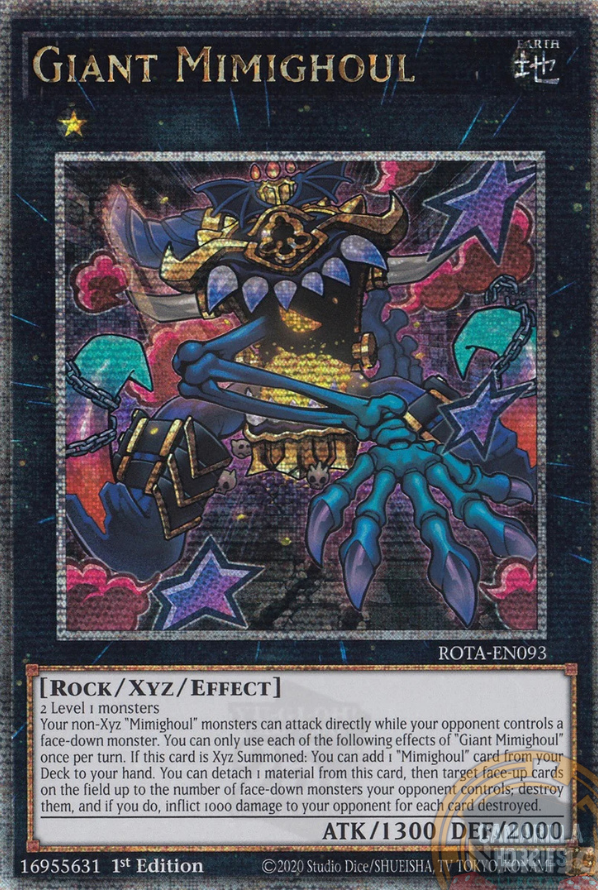 Giant Mimighoul - ROTA-EN093 - Quarter Century Secret Rare 1
