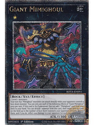 Giant Mimighoul - ROTA-EN093 - Quarter Century Secret Rare