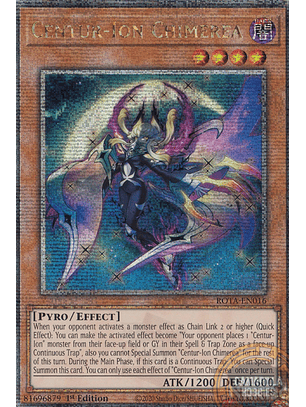 Centur-Ion Chimerea - ROTA-EN016 - Quarter Century Secret Rare