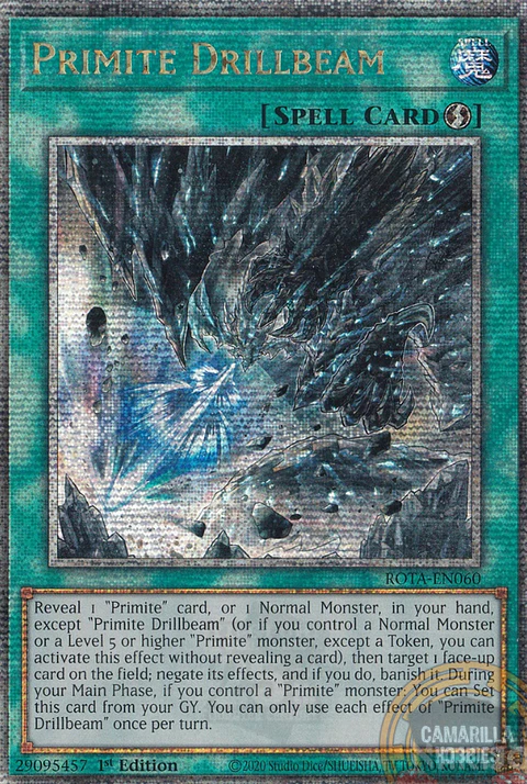 Primite Drillbeam - ROTA-EN060 - Quarter Century Secret Rare