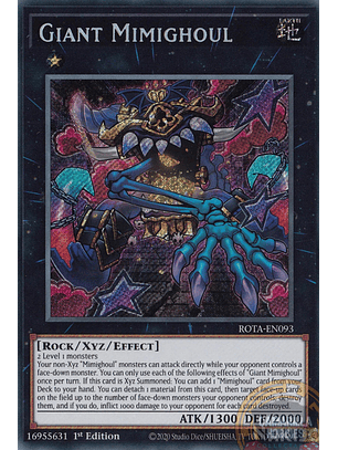 Giant Mimighoul - ROTA-EN093 - Secret Rare 