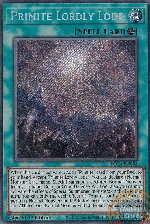 Primite Lordly Lode - ROTA-EN058 - Secret Rare 