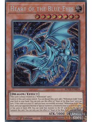 Heart of the Blue-Eyes - ROTA-EN004 - Secret Rare 