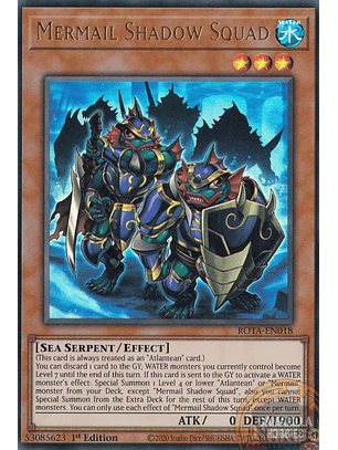 Mermail Shadow Squad - ROTA-EN018 - Ultra Rare 