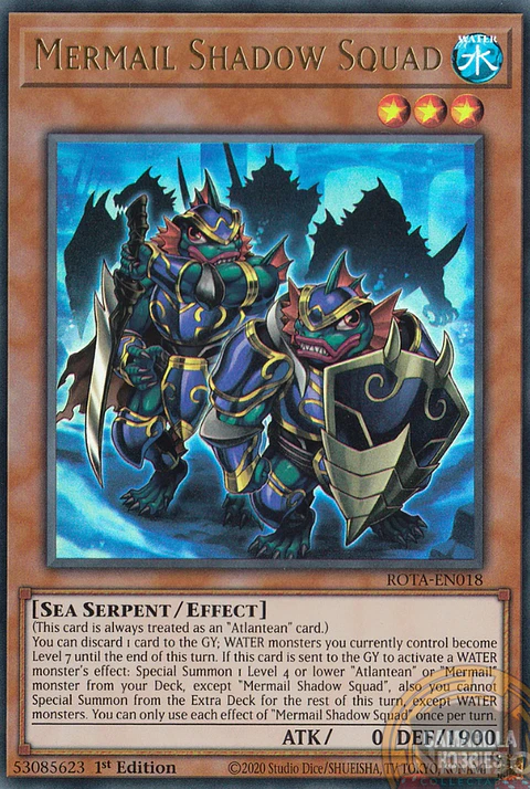 Mermail Shadow Squad - ROTA-EN018 - Ultra Rare 