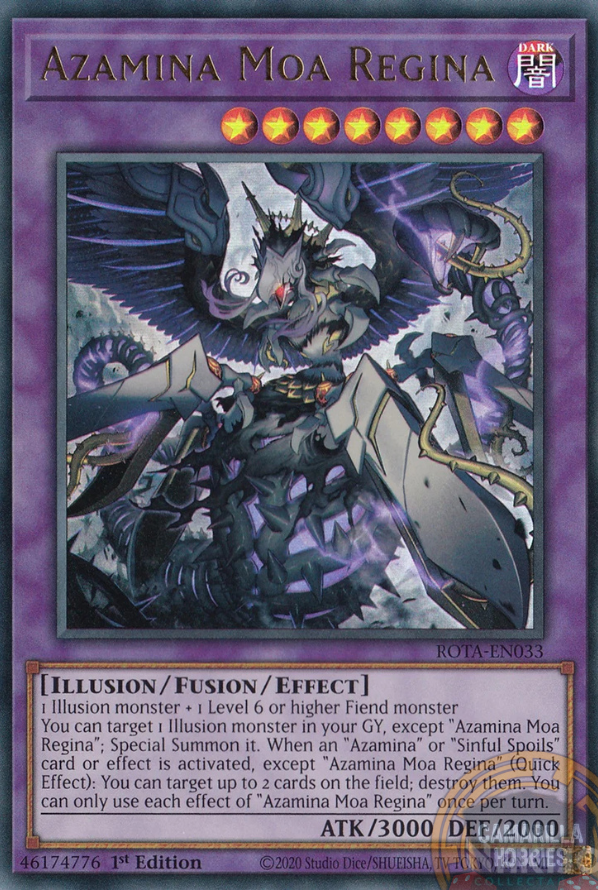 Azamina Moa Regina - ROTA-EN033 - Ultra Rare  1