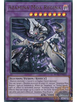 Azamina Moa Regina - ROTA-EN033 - Ultra Rare 