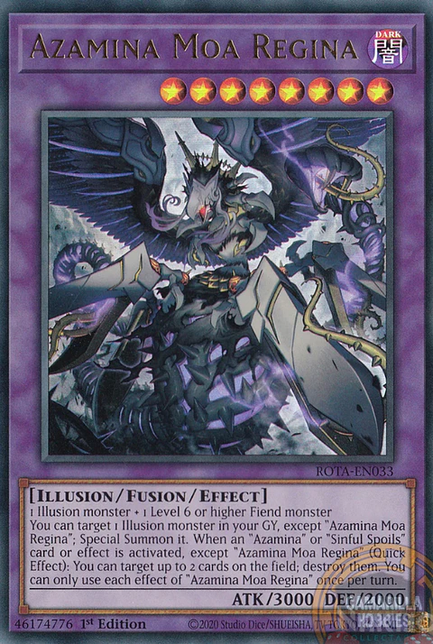 Azamina Moa Regina - ROTA-EN033 - Ultra Rare 