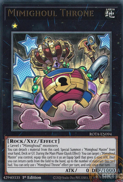 Mimighoul Throne - ROTA-EN094 - Ultra Rare 