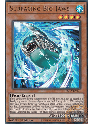 Surfacing Big Jaws - ROTA-EN001 - Ultra Rare 