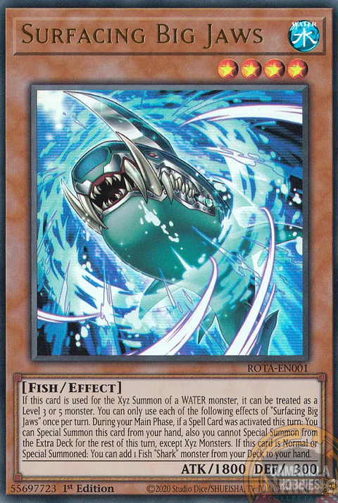 Surfacing Big Jaws - ROTA-EN001 - Ultra Rare 