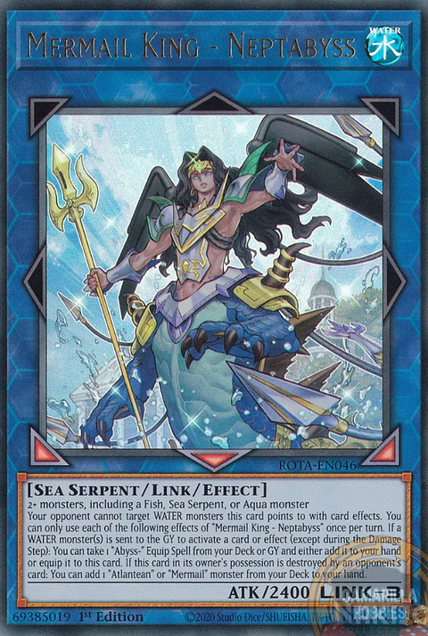 Mermail King - Neptabyss - ROTA-EN046 - Ultra Rare