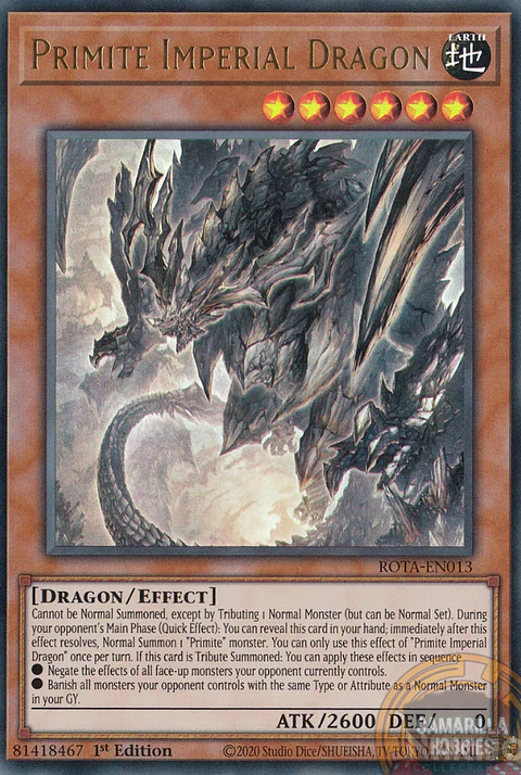 Primite Imperial Dragon - ROTA-EN013 - Ultra Rare