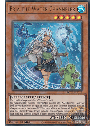 Eria the Water Channeler - ROTA-EN023 - Ultra Rare 