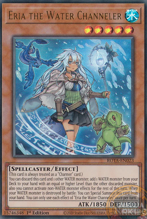 Eria the Water Channeler - ROTA-EN023 - Ultra Rare 