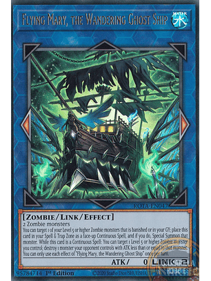 Flying Mary, the Wandering Ghost Ship - ROTA-EN047 - Ultra Rare 