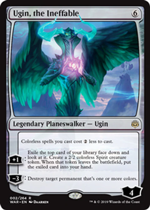 Ugin, the Ineffable - WAR - R 