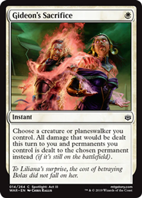 Gideon's Sacrifice - WAR - C 