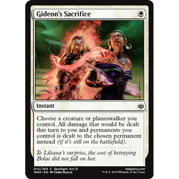 Gideon's Sacrifice - WAR - C 