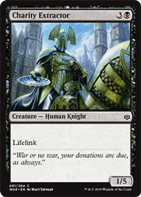 Charity Extractor - WAR - C 