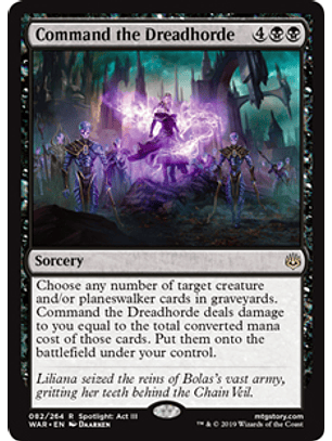 Command the Dreadhorde - WAR - R