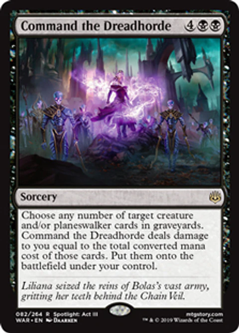 Command the Dreadhorde - WAR - R