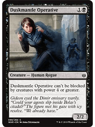Duskmantle Operative - WAR - C 