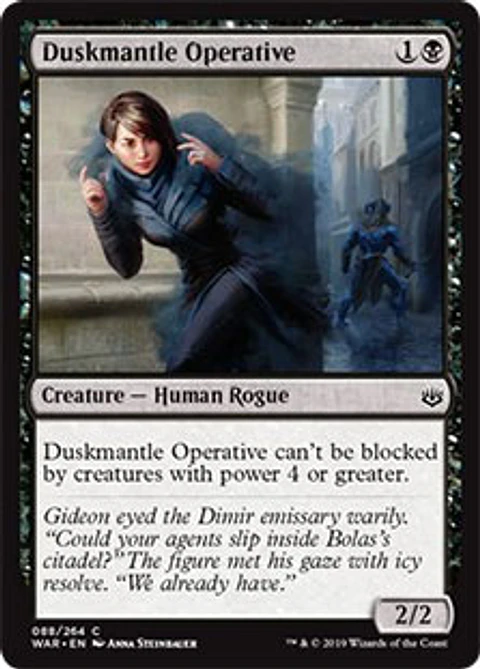 Duskmantle Operative - WAR - C 