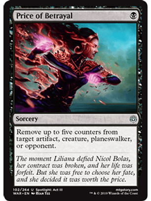 Price of Betrayal - WAR - U 