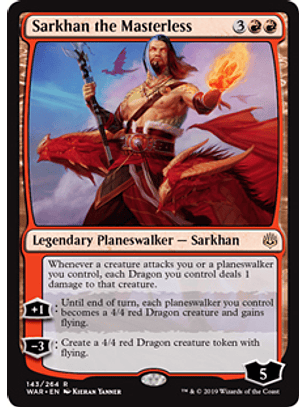 Sarkhan the Masterless - WAR - R 