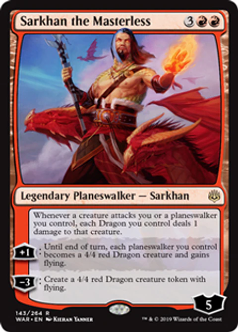 Sarkhan the Masterless - WAR - R 