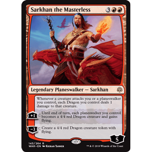 Sarkhan the Masterless - WAR - R 