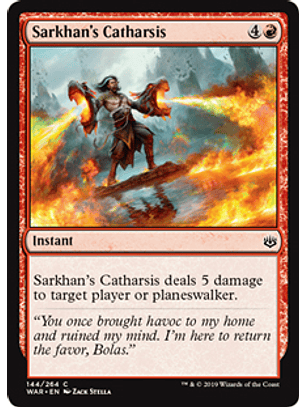 Sarkhan's Catharsis - WAR - C 