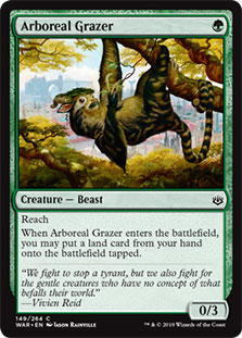 Arboreal Grazer - WAR - C  1