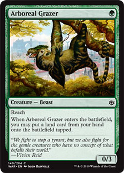 Arboreal Grazer - WAR - C 